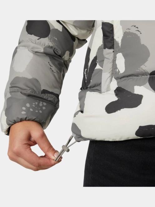 Helly Hansen W Jade Puffer Jacket női steppelt átmeneti kabát szürke színben 6