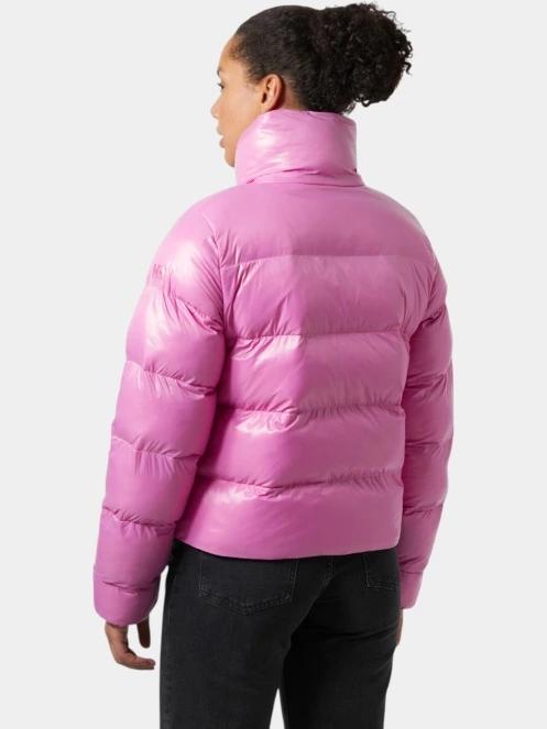 Helly Hansen W Jade Puffer Jacket női steppelt átmeneti kabát magenta színben 3