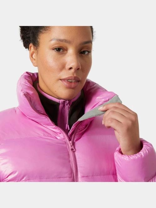 Helly Hansen W Jade Puffer Jacket női steppelt átmeneti kabát magenta színben 4
