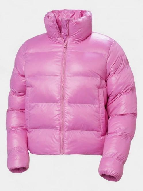 Helly Hansen W Jade Puffer Jacket női steppelt átmeneti kabát magenta színben 7