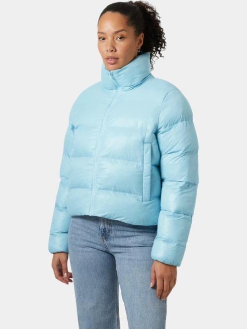 Helly Hansen W Jade Puffer Jacket női steppelt átmeneti kabát világoskék színben 2