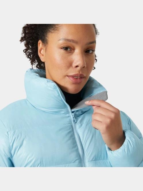 Helly Hansen W Jade Puffer Jacket női steppelt átmeneti kabát világoskék színben 4