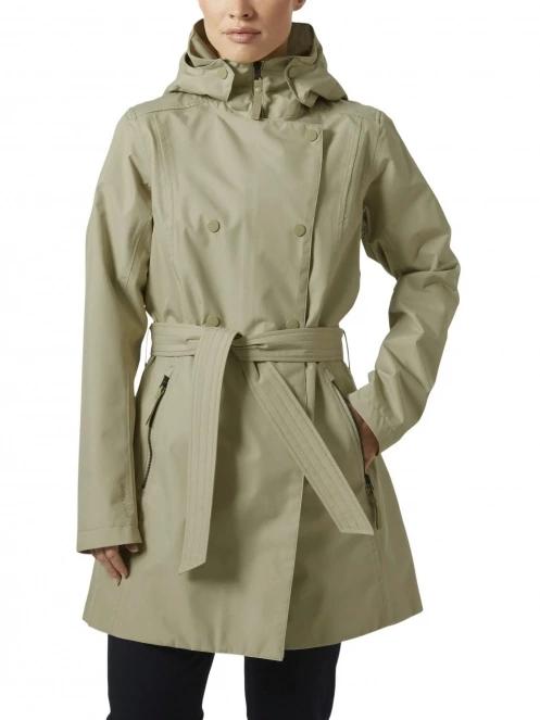 Helly Hansen W Welsey Ii Trench női esőkabát zöld színben 2