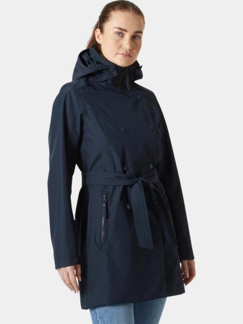 Helly Hansen W Welsey Ii Trench női esőkabát sötétkék színben 2