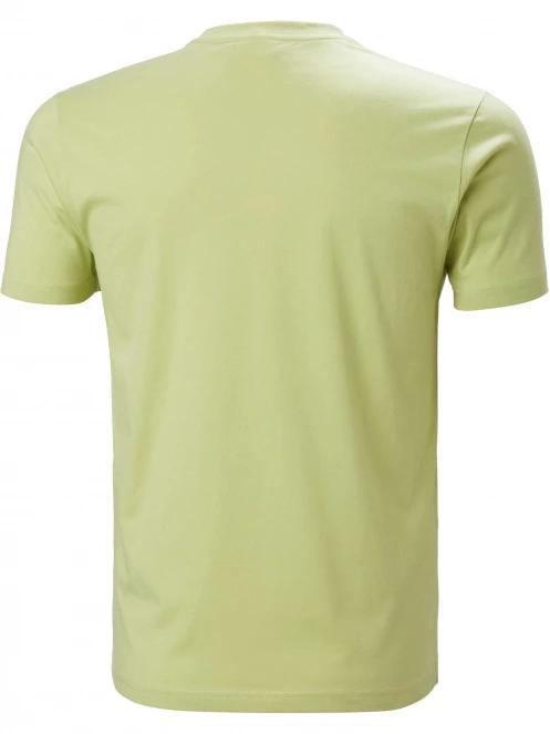 Helly Hansen Hh Box T férfi rövid ujjú póló zöld színben 5
