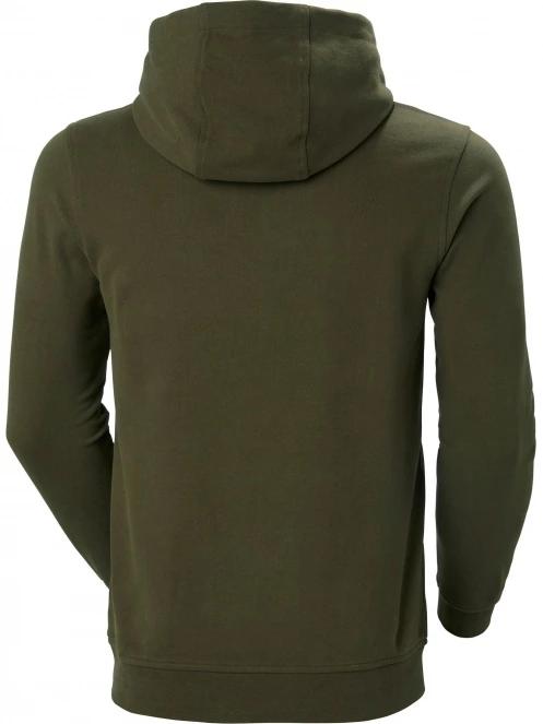 Helly Hansen Hh Box Hoodie férfi kapucnis pulóver oliva színben 7
