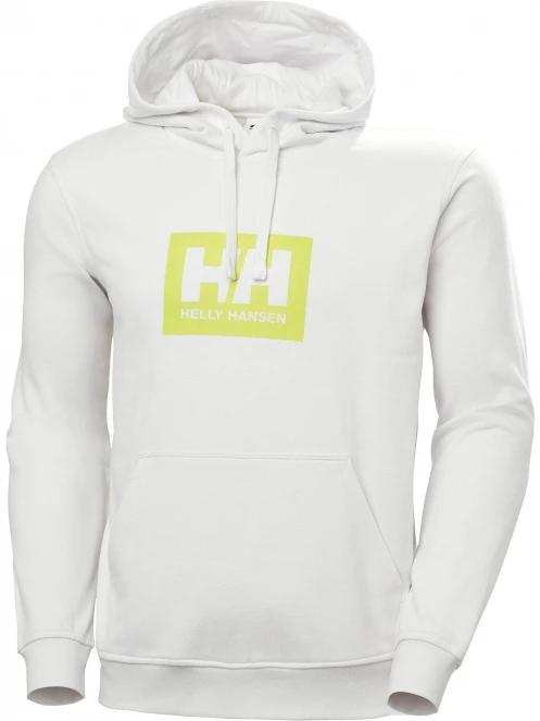 Helly Hansen Hh Box Hoodie férfi kapucnis pulóver fehér színben 6