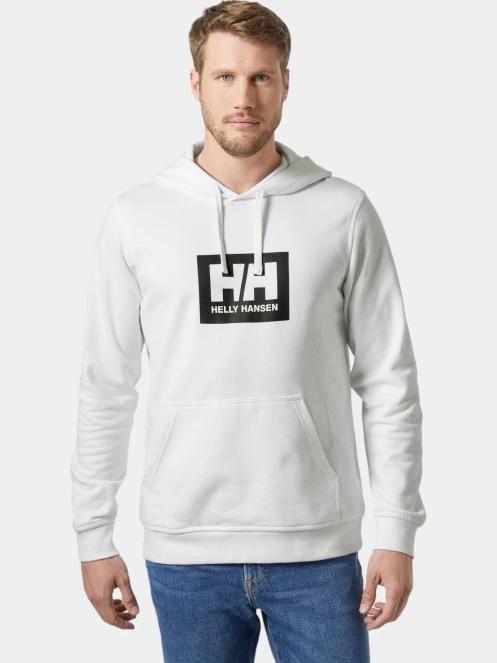 Helly Hansen Hh Box Hoodie férfi kapucnis pulóver fehér színben 2