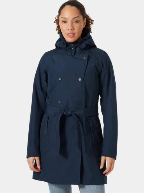 Helly Hansen W Welsey Ii Trench Insulated női esőkabát sötétkék színben 2