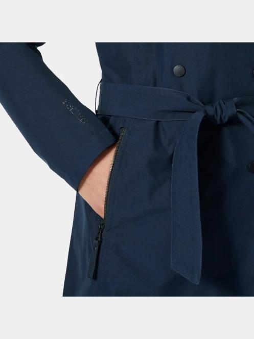 Helly Hansen W Welsey Ii Trench Insulated női esőkabát sötétkék színben 5