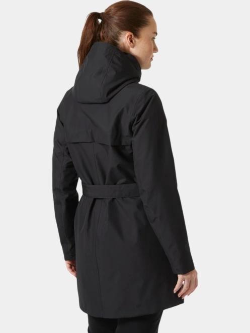 Helly Hansen W Welsey Ii Trench Insulated női esőkabát fekete színben 3