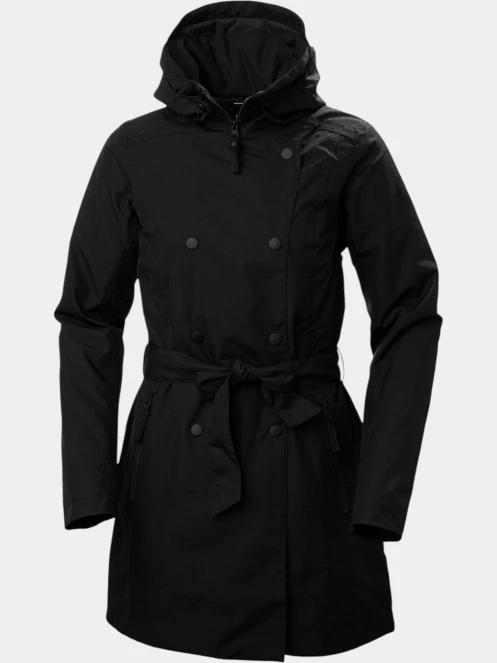 Helly Hansen W Welsey Ii Trench Insulated női esőkabát fekete színben 7