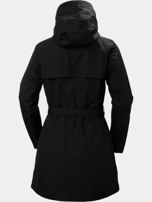 Helly Hansen W Welsey Ii Trench Insulated női esőkabát fekete színben 8
