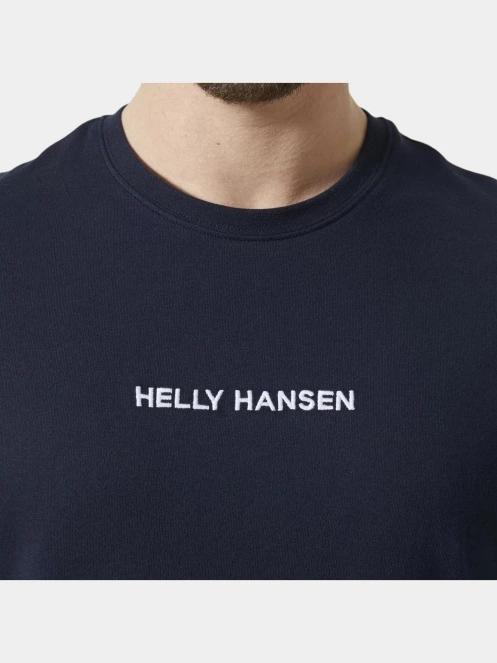Helly Hansen Core T-Shirt férfi rövid ujjú póló sötétkék színben 4