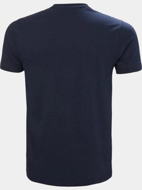 Helly Hansen Core T-Shirt férfi rövid ujjú póló sötétkék színben 6
