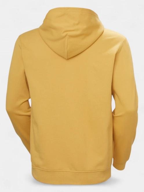 Helly Hansen Core Hoodie férfi kapucnis pulóver sárga színben 7