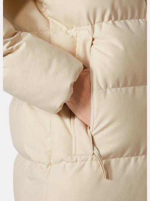 Helly Hansen W Blossom Puffy Parka női télikabát homok színben 5