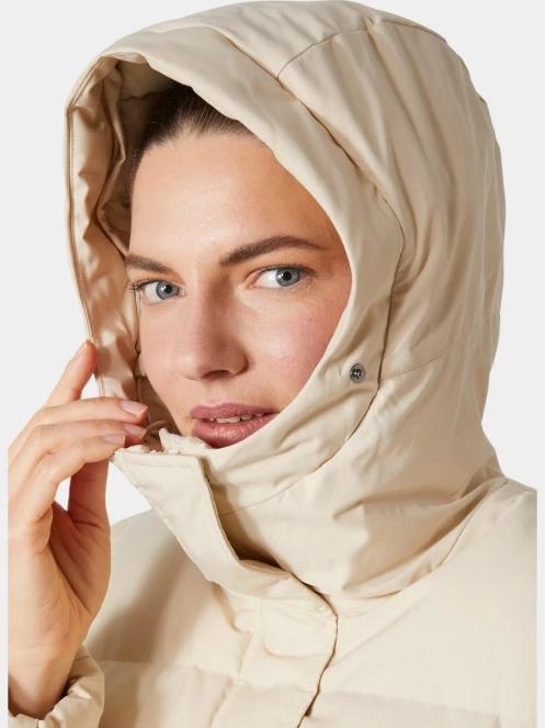 Helly Hansen W Blossom Puffy Parka női télikabát homok színben 6