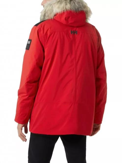 Helly Hansen Reine Parka férfi télikabát piros színben 3