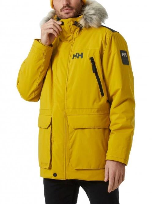 Helly Hansen Reine Parka férfi télikabát sárga színben 2