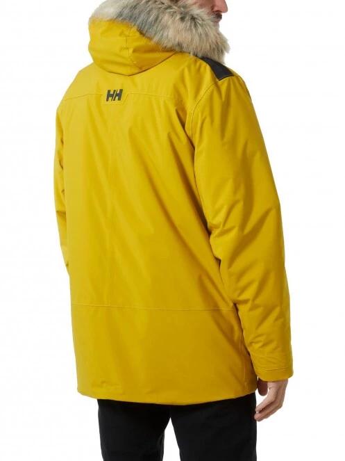 Helly Hansen Reine Parka férfi télikabát sárga színben 3