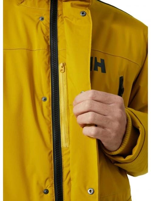 Helly Hansen Reine Parka férfi télikabát sárga színben 4
