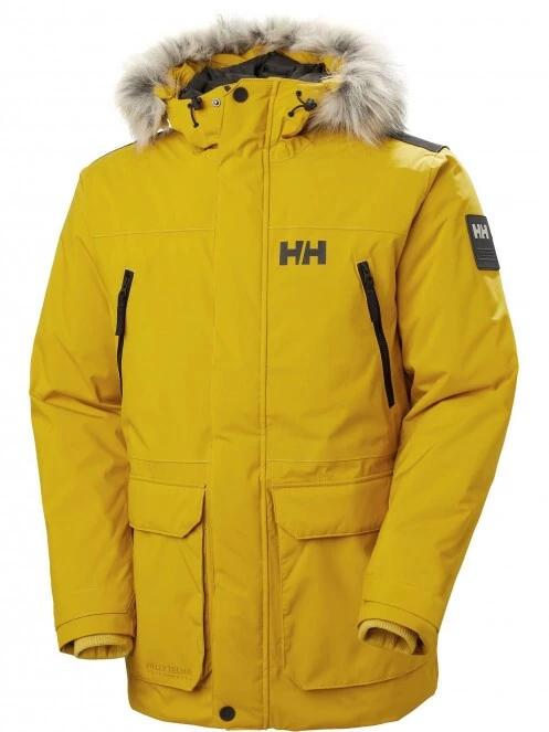 Helly Hansen Reine Parka férfi télikabát sárga színben 6
