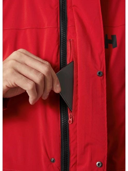 Helly Hansen Reine Parka férfi télikabát piros színben 5