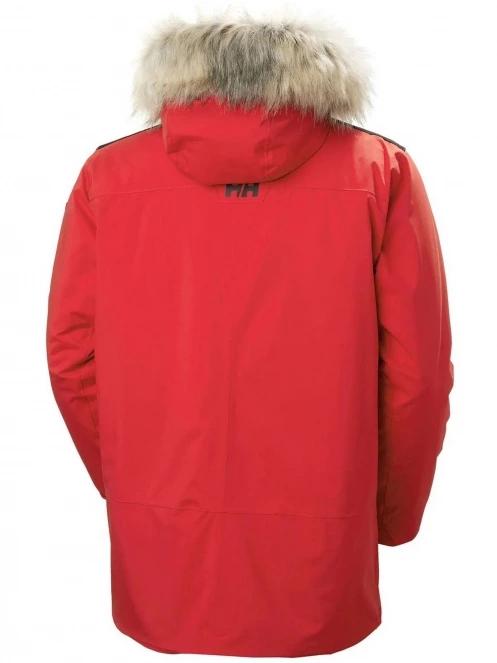 Helly Hansen Reine Parka férfi télikabát piros színben 8