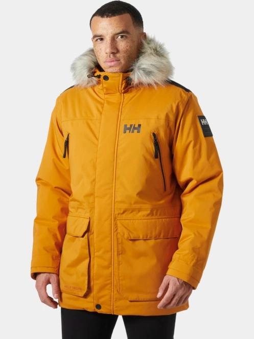 Helly Hansen Reine Parka férfi télikabát sárga színben 2