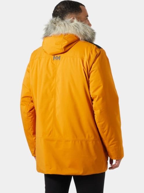 Helly Hansen Reine Parka férfi télikabát sárga színben 3