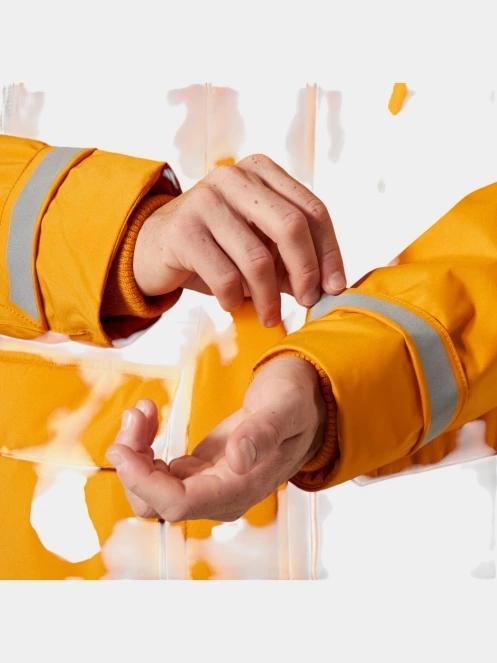 Helly Hansen Reine Parka férfi télikabát sárga színben 7