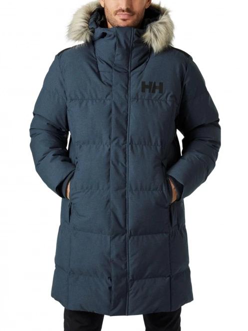 Helly Hansen Alby Parka férfi télikabát sötétkék színben 2
