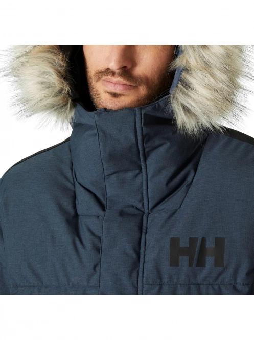 Helly Hansen Alby Parka férfi télikabát sötétkék színben 4