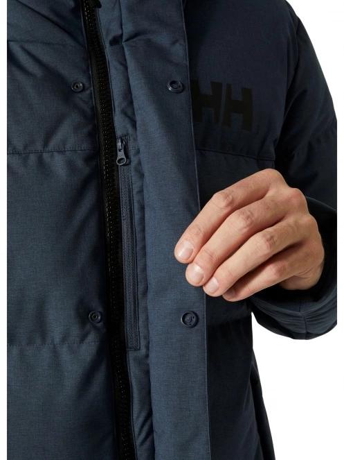 Helly Hansen Alby Parka férfi télikabát sötétkék színben 6