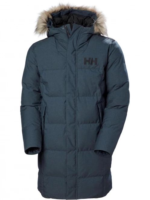 Helly Hansen Alby Parka férfi télikabát sötétkék színben 8