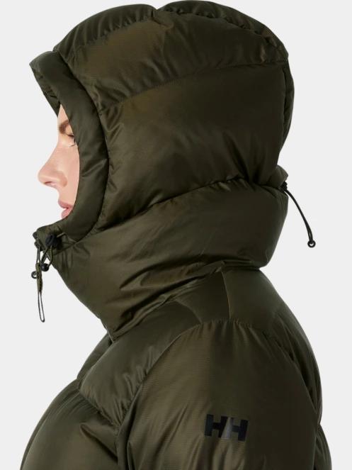 Helly Hansen W Essence Down Parka női pehelykabát zöld színben 6