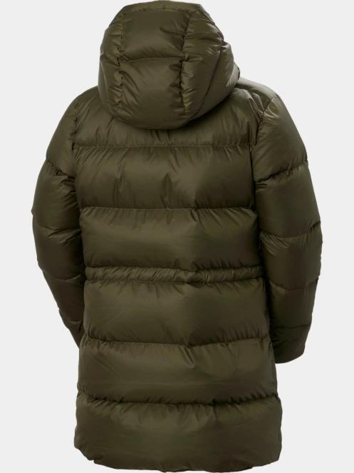 Helly Hansen W Essence Down Parka női pehelykabát zöld színben 8
