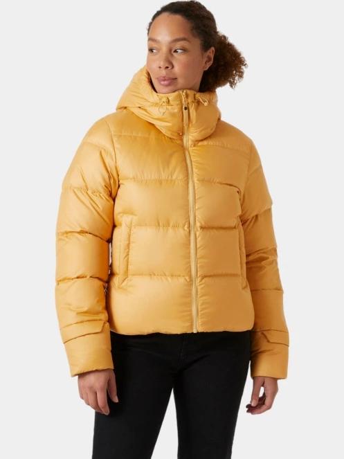 Helly Hansen W Essence Down Jacket női pehelykabát sárga színben 2