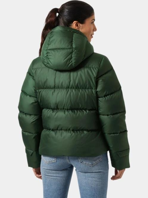 Helly Hansen W Essence Down Jacket női pehelykabát zöld színben 3