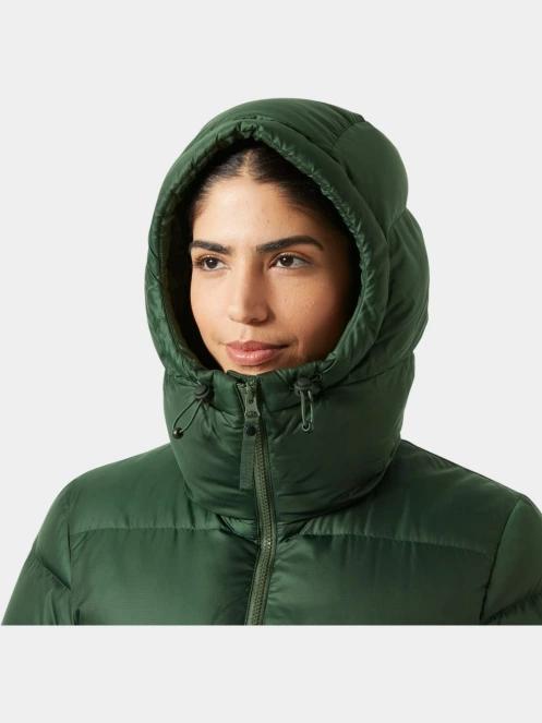Helly Hansen W Essence Down Jacket női pehelykabát zöld színben 6