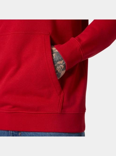 Helly Hansen Core Graphic Sweat Hoodie férfi kapucnis pulóver piros színben 4