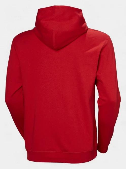 Helly Hansen Core Graphic Sweat Hoodie férfi kapucnis pulóver piros színben 7