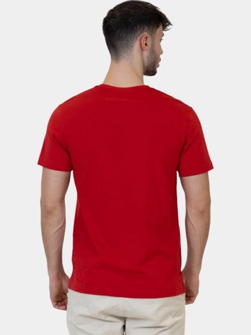 Helly Hansen Core Graphic T férfi rövid ujjú póló piros színben 4