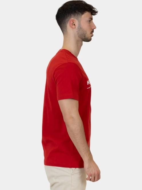 Helly Hansen Core Graphic T férfi rövid ujjú póló piros színben 5