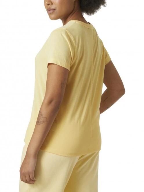 Helly Hansen W Allure T-Shirt női rövid ujjú póló sárga színben 3