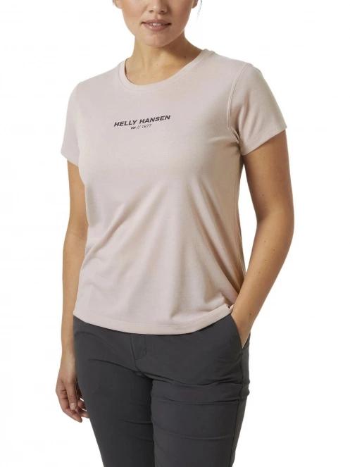 Helly Hansen W Allure T-Shirt női rövid ujjú póló rózsaszín színben 2