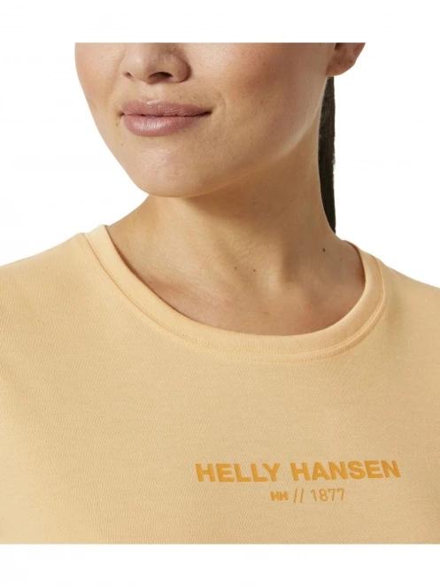 Helly Hansen W Allure T-Shirt női rövid ujjú póló narancssárga színben 4
