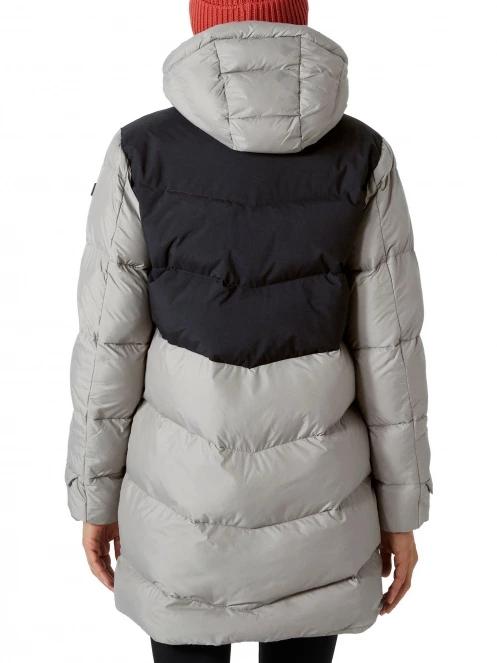 Helly Hansen W Explorer Puffy Parka női utcai kabát szürke színben 3