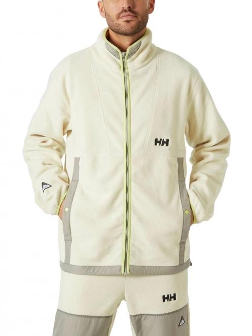 Helly Hansen Yu Fleece Jacket férfi polár pulóver homok színben 2